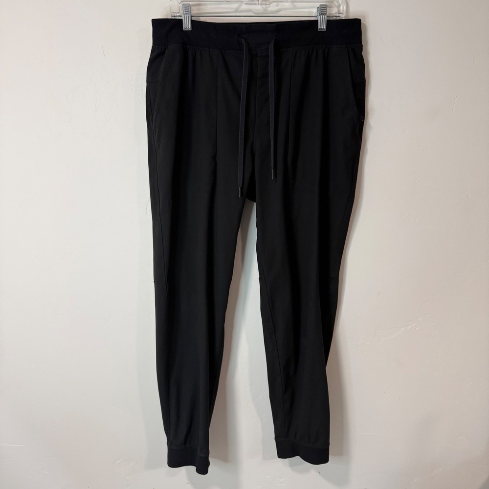 Lululemon Mens ABC Jogger XL Black Warpstreme Tapered Pants Travel